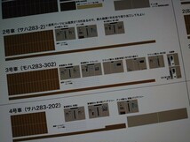 【自作】KATO JR西日本 283系オーシャンアロー 内装シール 16【小改良】_画像10