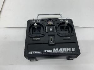 SANWA サンワ STAC MARKⅡ プロポ ラジコン ホビー　プロポ　 送信機 玩具 現状品　531219098 