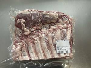 肉屋発！《訳あり》国産　豚バラ　ブロック　２７８２ｇ　バラ　ブロック　冷蔵　同日落札で同梱可能　１円