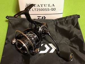 DAIWA 23 TATULA(タトゥーラ) FC LT2500SS-QD【未使用品】ZPIカーボンハンドル,SLPWORKSスプール他