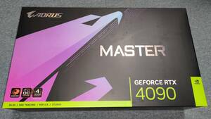新品 未開封 GIGABYTE AORUS GeForce RTX 4090 MASTER 24G GV-N4090AORUS M-24GD 国内正規代理店品 購入時領収書付き
