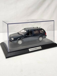 AK◇ VW VOLKSWAGEN 1/43 Golf Wagon フォルクスワーゲン ゴルフ ワゴン 純正 ミニカー ケース付き