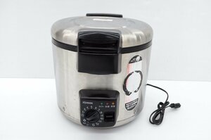 [rmm] ZOJIRUSHI 象印 業務用炊飯ジャー NS-GU36型 炊飯器 黒まる厚釜 3.6L 2升炊き 保温機能 2004年製 通電確認済み