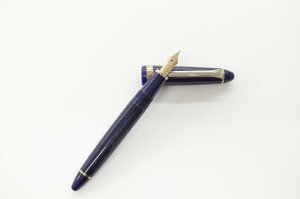 [fui]　SAILOR セーラー FOUNDED 1911 万年筆 ペン先 14K H-M ネイビー × ゴールド