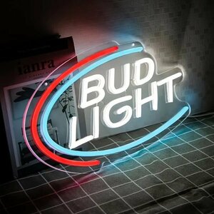 【送料無料】budlight ネオンサイン LEDイルミネーション 車庫 ガレージ