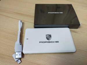 ★ジャンク　PORSCHE　ポルシェ　オリジナル　モバイルバッテリー？★