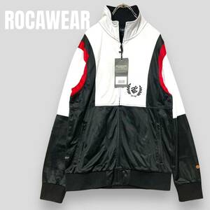 新品　タグ付き　ROCAWEAR ロカウェア トラックジャケット　ジャージ　L デッドストック　ジップアップ　ストリート　B系　ニューヨーク