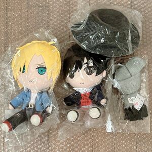 未開封 バナナフィッシュ bananafish ぎふぬい ぬいぐるみ アッシュ リンクス 奥村 英二 マフラー 黒カンカン帽 付