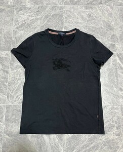 BURBERRY LONDON hose Logo embroidery short sleeves T-shirt 