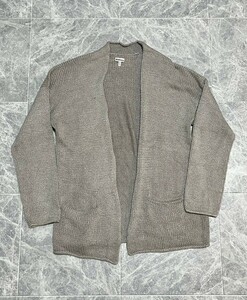 HERMES Margiela Vintage Miss Deana Hermes Margiela Vintage mistake ti hole silk no color knitted cardigan M size 