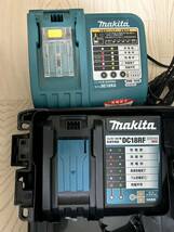 1円〜 makita マキタ　充電器　DC18RC. DC18RA 動作 バッテリー　BL1830 ジャンク　現状品　k922_画像2