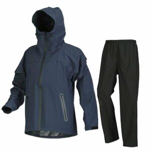 3~4 day inside shipping 4WAY stretch shield EX water-proof pressure 10,000mm ( navy /S) 7572 waterproof raincoat rain rainwear stretch material 