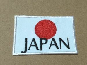 応援グッズ（ジャパン・国際競技・オリンピック用）/ジャパン日本国旗日の丸刺繍ワッペンMサイズa