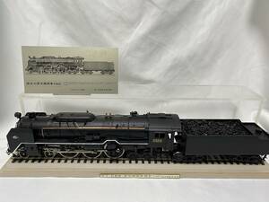 C62 蒸気機関車 鉄道模型完成品 1/42 三井金属謹製 専用クリアケース プレート付属
