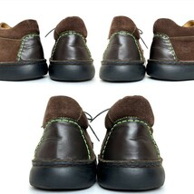 即決 Foot Prints BIRKENSTOCK ビルケンシュトック メンズ 43 レギュラー 28cm程度 スエード 本革 レザー 茶 カジュアルシューズ 革靴 中古_画像6