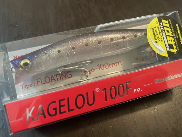 メガバス　カゲロウ 100f DO CHART GLX イワシ　Megabass kagelou 検　98 124 125