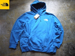 2023 THE NORTH FACE THROWBACK HOODIE・日本未発売希少モデル・北米正規店購入新品・価格1.6万円・US Lサイズ（≒日本XL）・バンフブルー 