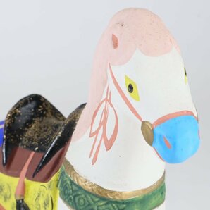 伏見人形 飾り馬 郷土玩具 大阪府 民芸 伝統工芸 風俗人形 置物の画像8