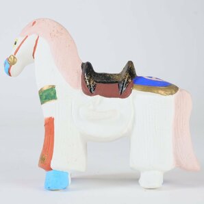伏見人形 飾り馬 郷土玩具 大阪府 民芸 伝統工芸 風俗人形 置物の画像3