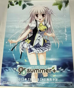 PSP 1/2 Summer+ ワンサイド サマー プラス B2 ポスター