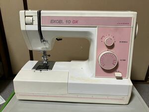  JANOME EXCEL 10DX (ジャノメミシン エクセル) 東京 引取限定品　ジャンク