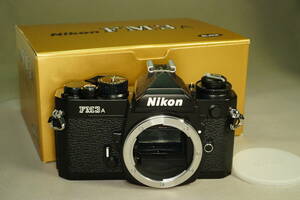 Nikon FM3A BLACK 元箱・取説付き　動作良好美品