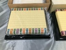 01-12-236 ◎G　未使用品　節句用品 ひな祭り 雛祭り 桃の節句 女の子用品 ひな人形飾り 台 親玉台 たたみ 畳 2点セット_画像10