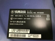 01-25-644 ◎AO　中古品　YAMAHA ルーター RTX830 ヤマハネットワーク製品 ギガビットVPNルーター_画像4