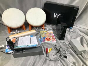 01-29-805 ★AP　中古　Wii Wiiゲーム 太鼓の達人 太鼓セット Wii本体 Wiiゲームソフト まとめ売り