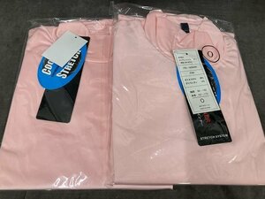 12-01-A28 ■BZ コンプレッションインナー 長袖 レディース Oサイズ ピンク ２枚セット 送料無料 未使用品