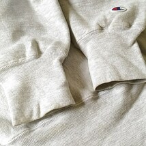 刺繍タグ USA製 XXL リバースウィーブ 90s champion プリント スウェット チャンピオン トレーナー グレー ビンテージ _画像4