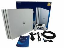 【動作確認済】SONY PS4 PRO CUH-7200B 1TB グレシャーホワイト 【良品】ソニー PlayStation 4_画像1