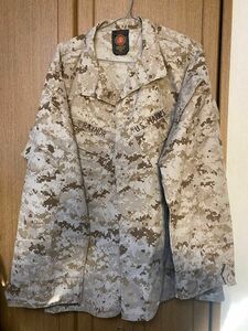 米軍放出品 実物 USMC 米海兵隊 MARPAT マーパット デジタル デザート迷彩 ジャケット 