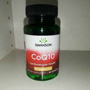 コエンザイムQ10 CoQ10 30mg 60粒 Swanson スワンソン【新品・送料込】