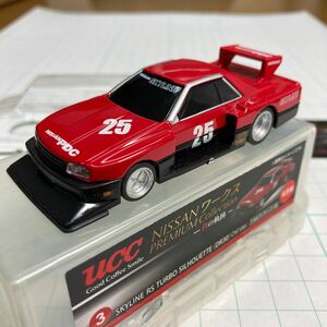 日産 スカイライン RS TURBO SILHOUETTE(DR30) CM Ver. 1/64 RSターボシルエット UCC NISSAN ワークス PREMIUM Collection　Rの軌跡