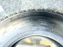  新古品　DUNLOP ダンロップ　275/80R22.5　SP081　スタッドレスタイヤ　２０２２年製　２本　1XNW5022　　冬 made in Japan_画像5