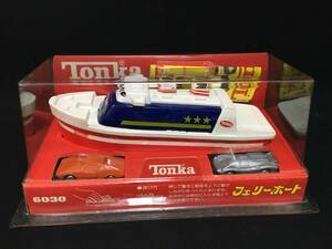 トンカ フェリーボート ダイキャスト ミニカー ジャパントンカ Tonka 昭和