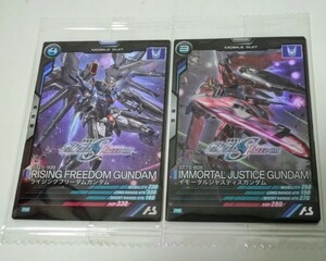 劇場版 機動戦士ガンダム SEED FREEDOM 1週目 特典 アーセナルベース プロモカード ライジングフリーダム イモータルジャスティス 2種類