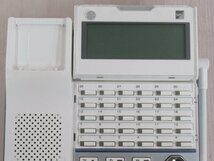 Ω ZV2 14760# 保証有 Saxa【 CL820 】サクサ PLATIA カールコードレス電話機 16年製 電池付き 領収書発行可能_画像3
