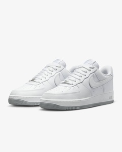 NIKE AIR FORCE 1 '07 DV0788-100 エア フォース 白×灰 US9