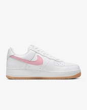 NIKE AIR FORCE 1 LOW RETRO DM0576-101 エア フォース ロー レトロ ガムソール 白×桃 US9.5_画像3