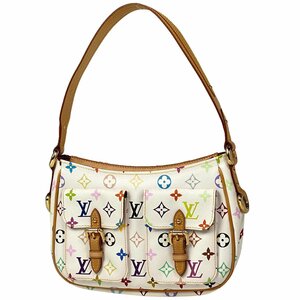 ルイ・ヴィトン Louis Vuitton ロッジ PM ワンショルダー ショルダーバッグ モノグラムマルチカラー ブロン(ホワイト) M40053 レディ 中古