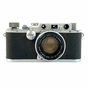 ライカ LEICA III型 + CANON 50mm F1.8 Lマウント L39 ［ジャンク品］ フィルム レンジファインダーカメラ 【中古】