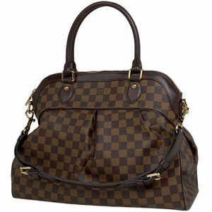 ルイ・ヴィトン Louis Vuitton トレヴィ GM 手提げ 2WAY ショルダーバッグ ハンドバッグ ダミエ ブラウン N51998 レディース 【中古】