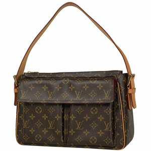 ルイ・ヴィトン Louis Vuitton ヴィバ シテ GM ワンショルダー 肩掛け ショルダーバッグ モノグラム ブラウン M51163 レディース 【中古】