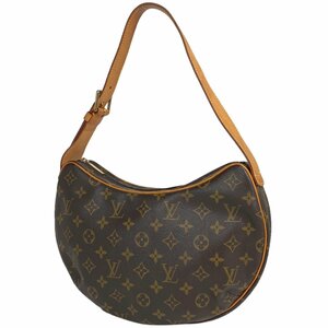 ルイ・ヴィトン Louis Vuitton クロワッサン MM ワンショルダー 肩掛け ショルダーバッグ モノグラム ブラウン M51512 レディース 【中古】