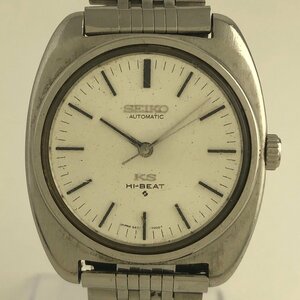 【ジャンク品】セイコー SEIKO キングセイコー KS ハイビート メダリオン 廃盤モデル 純正ブレス 腕時計 自動巻き 【中古】