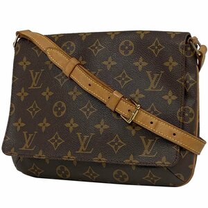 ルイ・ヴィトン Louis Vuitton ミュゼット タンゴ ショート 肩掛け ショルダーバッグ モノグラム ブラウン M51257 レディース 【中古】