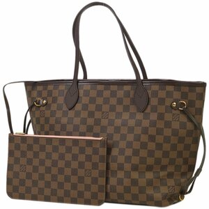 ルイ・ヴィトン Louis Vuitton ネヴァーフル MM ハンドバッグ ショッピング ダミエ ブラウン ローズバレリーヌ N41603 レディース 【中古】