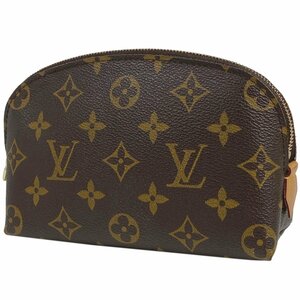 ルイ・ヴィトン Louis Vuitton ポシェット コスメティック メイク コスメ 化粧ポーチ モノグラム ブラウン M47515 レディース 【中古】